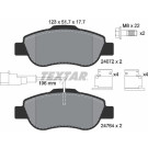Textar | Bremsbelagsatz, Scheibenbremse | 2476401 Textar | Bremsbelagsatz, Scheibenbremse | 2476401