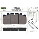 Valeo | Bremsbelagsatz, Scheibenbremse | 882223 Valeo | Bremsbelagsatz, Scheibenbremse | 882223