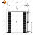 NRF | Kondensator, Klimaanlage | 350203