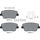 Textar | Bremsbelagsatz, Scheibenbremse | 2287601 Textar | Bremsbelagsatz, Scheibenbremse | 2287601