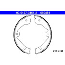 ATE | Bremsbackensatz, Feststellbremse | 03.0137-0451.2
