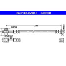 ATE | Bremsschlauch | 24.5142-0290.3