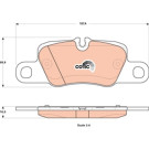 TRW | Bremsbelagsatz, Scheibenbremse | GDB1849 TRW | Bremsbelagsatz, Scheibenbremse | GDB1849