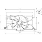NRF | Lüfter, Motorkühlung | 47959