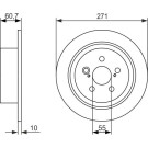 BOSCH | Bremsscheibe | 0 986 479 613