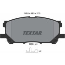 Textar | Bremsbelagsatz, Scheibenbremse | 2373401 Textar | Bremsbelagsatz, Scheibenbremse | 2373401