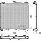 Denso | Kühler, Motorkühlung | DRM46041