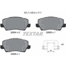 Textar | Bremsbelagsatz, Scheibenbremse | 2290401 Textar | Bremsbelagsatz, Scheibenbremse | 2290401