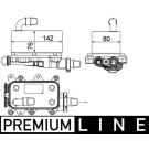 Mahle | Ölkühler, Automatikgetriebe | CLC 18 000P