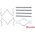 Brembo | Zubehörsatz, Scheibenbremsbelag | A 02 263