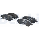 Delphi | Bremsbelagsatz, Scheibenbremse | LP2093 Delphi | Bremsbelagsatz, Scheibenbremse | LP2093