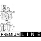 Mahle | Ausgleichsbehälter, Kühlmittel | CRT 225 000P