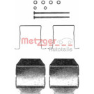Metzger | Zubehörsatz, Scheibenbremsbelag | 109-1237
