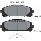 Textar | Bremsbelagsatz, Scheibenbremse | 2644801 Textar | Bremsbelagsatz, Scheibenbremse | 2644801