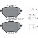 Textar | Bremsbelagsatz, Scheibenbremse | 2583901 Textar | Bremsbelagsatz, Scheibenbremse | 2583901