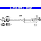 ATE | Bremsschlauch | 24.5147-0385.3