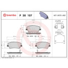 Brembo | Bremsbelagsatz, Scheibenbremse | P 30 107 Brembo | Bremsbelagsatz, Scheibenbremse | P 30 107