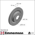 Zimmermann | Bremsscheibe | 150.2932.20