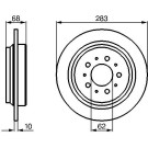 BOSCH | Bremsscheibe | 0 986 478 445