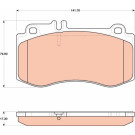 TRW | Bremsbelagsatz, Scheibenbremse | GDB1822 TRW | Bremsbelagsatz, Scheibenbremse | GDB1822
