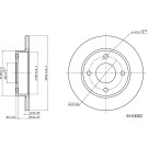 Metzger | Bremsscheibe | 6110052