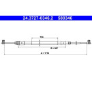 ATE | Seilzug, Feststellbremse | 24.3727-0346.2
