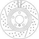 TRW | Bremsscheibe | DF6606S