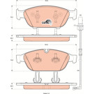 TRW | Bremsbelagsatz, Scheibenbremse | GDB1897 TRW | Bremsbelagsatz, Scheibenbremse | GDB1897