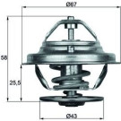 Mahle | Thermostat, Kühlmittel | TX 19 75D