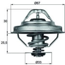 Mahle | Thermostat, Kühlmittel | TX 28 88D