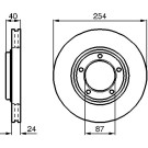 BOSCH | Bremsscheibe | 0 986 478 663