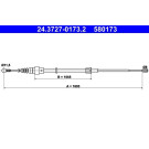 ATE | Seilzug, Feststellbremse | 24.3727-0173.2