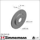 Zimmermann | Bremsscheibe | 250.1345.20