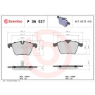 Brembo | Bremsbelagsatz, Scheibenbremse | P 36 027 Brembo | Bremsbelagsatz, Scheibenbremse | P 36 027