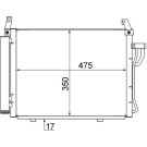 Mahle | Kondensator, Klimaanlage | AC 17 000S