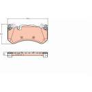 TRW | Bremsbelagsatz, Scheibenbremse | GDB2220 TRW | Bremsbelagsatz, Scheibenbremse | GDB2220