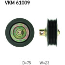 SKF | Umlenk-/Führungsrolle, Keilrippenriemen | VKM 61009