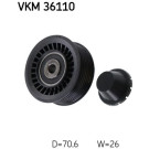 SKF | Umlenk-/Führungsrolle, Keilrippenriemen | VKM 36110