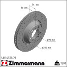 Zimmermann | Bremsscheibe | 460.4526.70