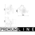 Mahle | Kühler, Abgasrückführung | CE 20 000P