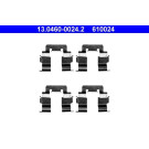 ATE | Zubehörsatz, Scheibenbremsbelag | 13.0460-0024.2