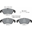 Textar | Bremsbelagsatz, Scheibenbremse | 2440901 Textar | Bremsbelagsatz, Scheibenbremse | 2440901