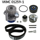 SKF | Wasserpumpe + Zahnriemensatz | VKMC 01259-1