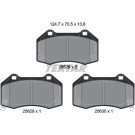 Textar | Bremsbelagsatz, Scheibenbremse | 2552803 Textar | Bremsbelagsatz, Scheibenbremse | 2552803