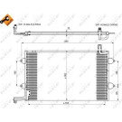 NRF | Kondensator, Klimaanlage | ohne Entfeuchter | 35584