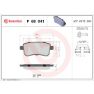 Brembo | Bremsbelagsatz, Scheibenbremse | P 68 041