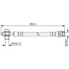 BOSCH | Bremsschlauch | 1 987 481 736