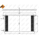 NRF | Kondensator, Klimaanlage | 35636