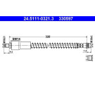 ATE | Bremsschlauch | 24.5111-0321.3