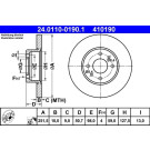ATE | Bremsscheibe | 24.0110-0190.1